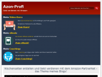 Screenshot des Blogs Azon-Profi