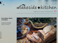 Screenshot des Blogs lakeside kitchen