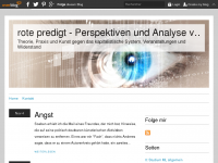 Screenshot des Blogs Rote Predigt