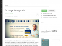 Screenshot des Blogs icxpager dot com
