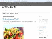 Screenshot des Blogs Sweetys Welt made with love