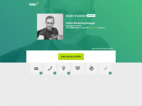 Screenshot des Blogs David Unzicker – Internet – Business – Lifestyle