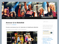 Screenshot des Blogs Musicalszene.info