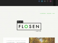 Screenshot des Blogs dasFLOSEN …und ich