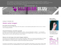 Screenshot des Blogs Geliebter Blog – Live Bericht