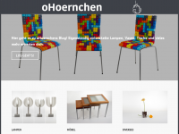 Screenshot des Blogs oHoernchen