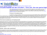 Screenshot des Blogs Technikportal Technik24.tips