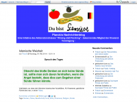 Screenshot des Blogs Planckis Nachrichtenblog