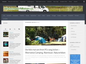 Screenshot des Blogs Wohnmobil-Mieten.cc
