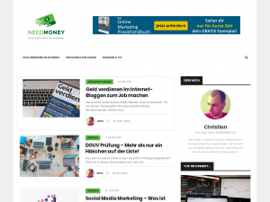 Screenshot des Blogs Needmoney.de
