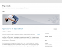 Screenshot des Blogs Hyperfacts