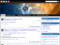 Screenshot des Blogs Welt der Schnäppchen