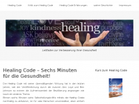 Screenshot des Blogs Healing Code