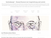 Screenshot des Blogs Seelenkampf – Einmal Burnout und zurück