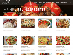 Screenshot des Blogs Rinow’s Kochwelt und mehr