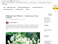 Screenshot des Blogs Zaun Fackler Blog