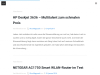 Screenshot des Blogs icancode.de