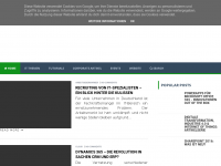 Screenshot des Blogs Corporate Blog der Allgeier Productivity Solutions