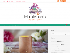 Screenshot des Blogs WeSeL bLoG
