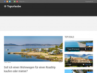Screenshot des Blogs TopUrlaube