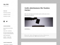 Screenshot des Blogs pinkiundbrain.com