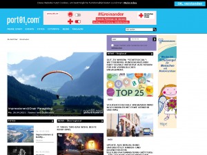 Screenshot des Blogs port01