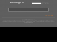 Screenshot des Blogs Familientipps