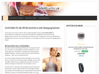 Screenshot des Blogs Schrittzaehler.co