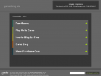 Screenshot des Blogs gamezblog