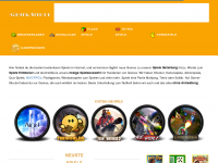 Screenshot des Blogs Gamer-Site.de – kostenlose Spiele