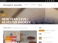 Screenshot des Blogs Miss Grapefruit