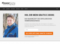 Screenshot des Blogs Finanzküche