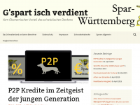Screenshot des Blogs Der Homo Schwabicus