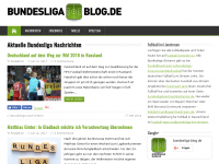Screenshot des Blogs bundesliga-blog.de