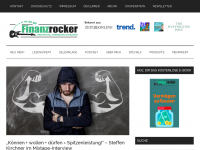 Screenshot des Blogs Finanzrocker