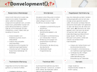 Screenshot des Blogs Donvelopment – Der Typ aus der IT