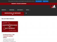 Screenshot des Blogs MakeMuscles.de
