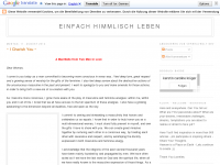 Screenshot des Blogs veryheaven