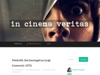 Screenshot des Blogs in cinema veritas