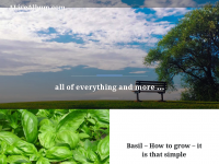 Screenshot des Blogs ALiveAlbum.com