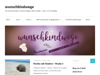 Screenshot des Blogs Wunschkindwege