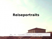 Screenshot des Blogs Reiseportraits