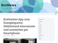 Screenshot des Blogs Brenews