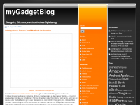 Screenshot des Blogs myGadgetBlog