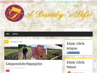 Screenshot des Blogs A Dandys Life