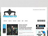 Screenshot des Blogs Freeletics-Flo