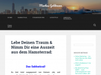 Screenshot des Blogs Markus Goldmann – Lebe Deinen Traum