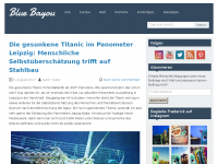 Screenshot des Blogs Blue Bayou Reiseblog