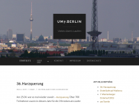 Screenshot des Blogs um7.berlin