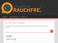 Screenshot des Blogs endlich rauchfrei